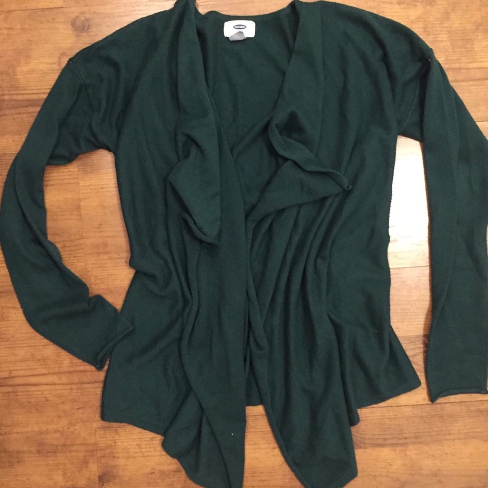 Old Navy Teal Cardigan Sweater Small
